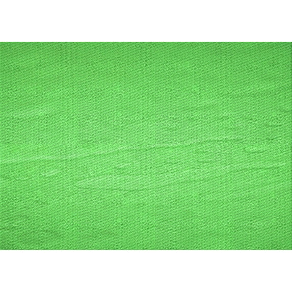 Ahgly Company Machine Washable Indoor Rectangle Transitional Neon Green Area Rugs, 4' x 6'