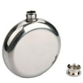thumbnail image 1 of Jarra redonda portátil de acero inoxidable para hombre, jarra brillante con espejo de 5oz, 1 pieza, Banban ShuxiuWang 8390605060182, 1 of 1