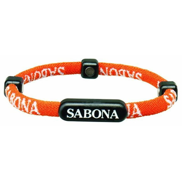 Sabona 18460 Athletic Bracelet, Orange - Small & Medium