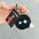 thumbnail image 1 of Llaveros Japonés Miyazaki Totoro Bola De Carbón Negro Elfo Llavero Bolsa Colgante Felpa Lindo Creativo Pequeño Regalo 2023, 1 of 4