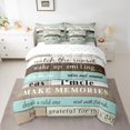 thumbnail image 2 of Feelyou Kids Adventure Truck Bedding Comforter Set 7pcs, Rustic Farmhouse Queen Bedding Sets, Happy Camping Theme Reversible Queen Sheet Sets, Luxury Bedroom Decor, 2 of 7