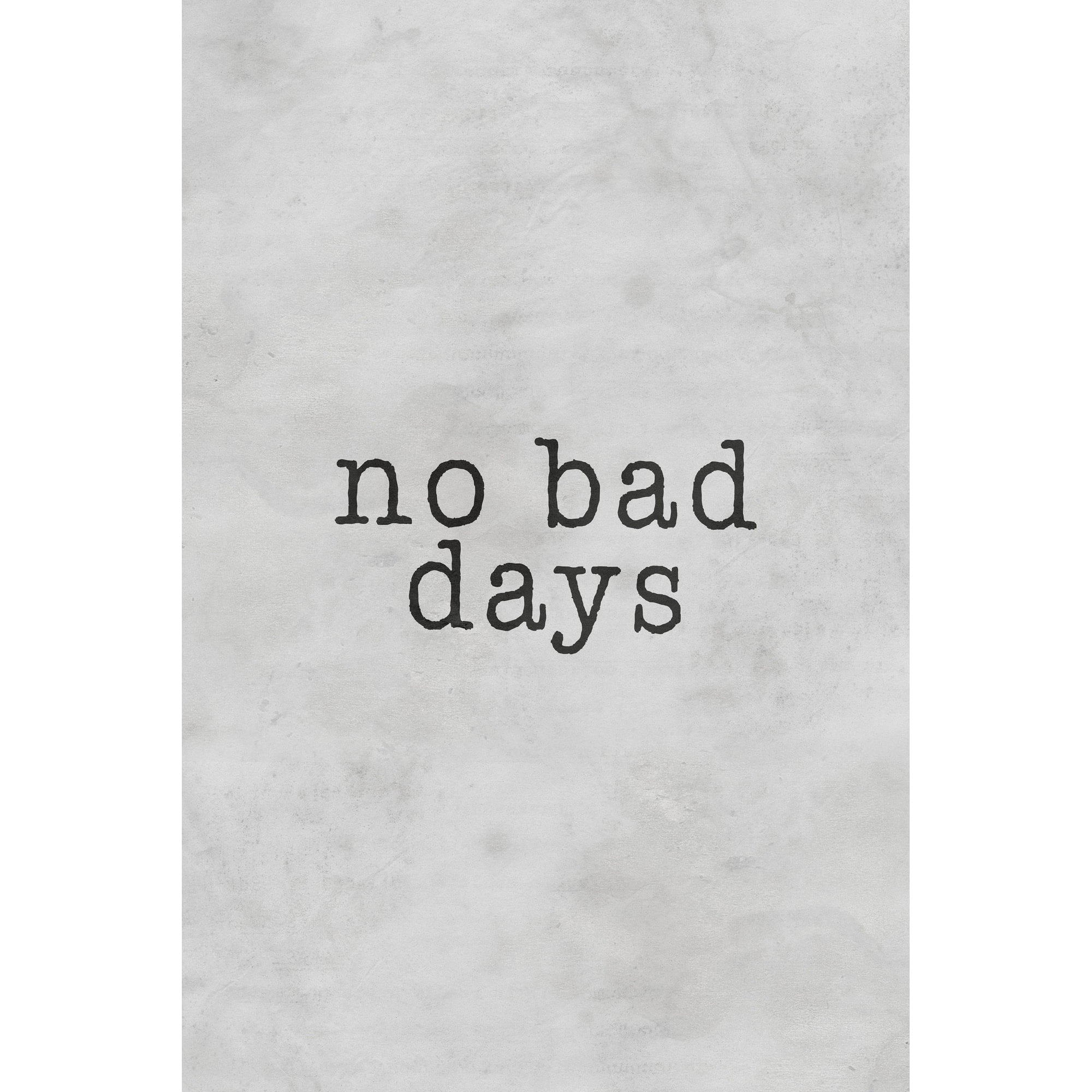 No Bad Days Painting Print on Wrapped Canvas