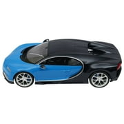 Licensed RC Car 1:14 Scale Bugatti Chiron | Radio Remote Control 1/14 RTR Super Sports Car Model Blue