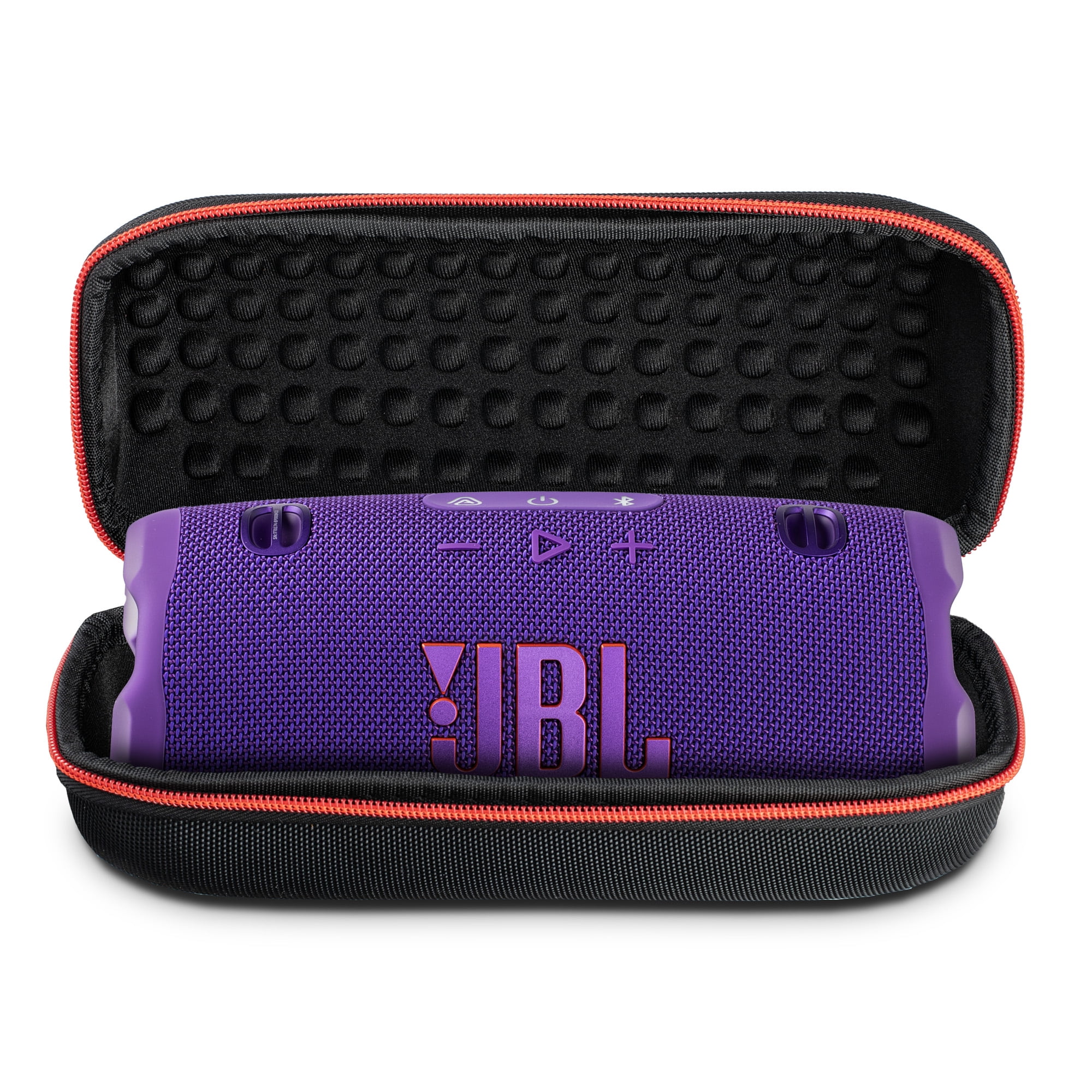 JBL Charge 6 Portable Speaker (Purple), IP68 Waterproof with Travel Case (International Model)