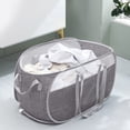 thumbnail image 4 of TERGAYEE Collapsible Laundry Baskets, Tear Proof Pop Up Mesh Laundry Hamper with Dual Handles, Ideal for Laundry, Bathroom, Dorm or Travel, 4 of 6