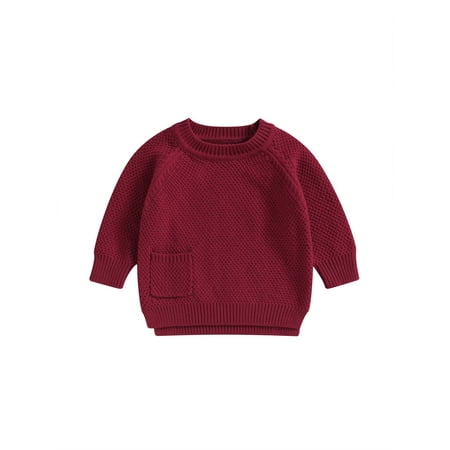 

GXFC Baby Fall Sweaters for Boys Girls 3M 6M 9M 12M 18M 24M Infant Long Sleeve Knit Pullovers Tops Casual Autumn Winter Knitwear Clothes for Newborn