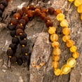 thumbnail image 2 of Amberalia Set of Amber Necklace 13" (33cm) ands Amber Bracelet 5.5" (14cm) Genuine Baltic Amber, Lab Tested Raw Rainbow, 2 of 6