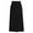 Black, variant on Women’s Knit Midi Skirt High Waist Ribbed Stretch A Line Casual Pullover Soft Sweater Skirt for Everyday Wear Black 2XL
