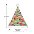 thumbnail image 3 of Cauagu Colorful Fish 2 for Adult Christmas Hat,1-Pack Xmas Holiday Hat Santa Hat for Women & Men Festive Headwear Accessories Fit for Christmas/New Year/Party, 3 of 6