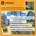 thumbnail image 3 of Sika Post Fix, Mix-in-The-Bag & Fast-Setting Polyurethane Foam for Supporting and Backfilling Fence, Mailbox, Gate and Signage Posts, 979ml (33 US fl. oz), 3 of 7
