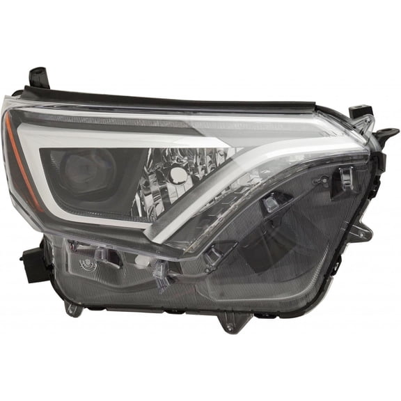 For Toyota RAV4 Hybrid Headlight Assembly 2016 2017 2018 Passenger Side | LED Type For TO2519190 | 81145-42670