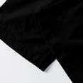thumbnail image 7 of Men's and Big Lightweight Hiking Pants UPF 50+ Summer Loose Breathable Elastic Waist Outdoor Softshell Pants for Fishing Golf Travel Size 4XL Black, 7 of 7