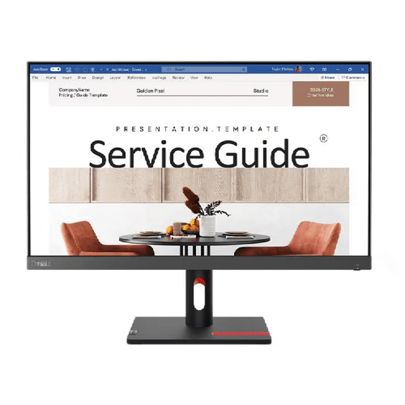 Restored Lenovo Thinkvision S24I-30 23.8" Monitor 100Hz, 4ms, 1920x1080,1xHDMI 1xVGA (Refurbished)