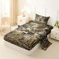 thumbnail image 2 of Erosebridal Jungle Deer Elk Twin Sheet Sets for Kid, Rustic Farmhouse Bedding, 3pcs, 2 of 5