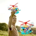 thumbnail image 6 of KOYPTL Light Up Transparent Toy Helicopter for Kids Toddlers 2 3 4 5 6 Years Old,Push and Go Toy Car with Colorful Rotating Gears Music LED Effects,Early Educational Toy,Gift for Christmas Birthday, 6 of 8