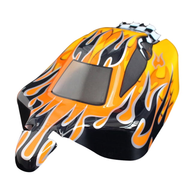 Actualizar del vehículo 1/10 Zulema Naranja negro Piezas de coches RC