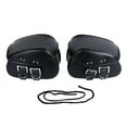 thumbnail image 3 of Zyutaosan Universal Pair Motorcycle Pu Leather Side Saddle Luggage Bags For Harley Davidson Sportster Xl, 3 of 5