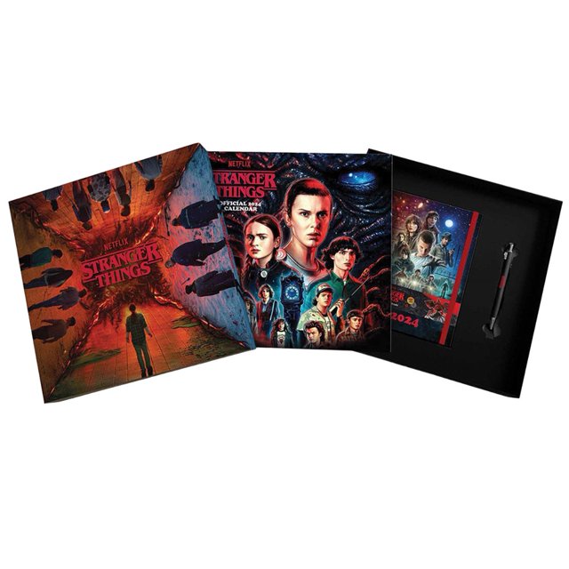 Stranger Things - Caja Regalo 2024 (Rojo, Azul, Negro)