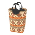 thumbnail image 1 of DouZhe 50L Rectangular Laundry Basket, Vintage Southwestern Native Aztec Style Prints Waterproof Foldable Laundry Hamper with Aluminum Handles, 1 of 6