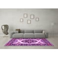 thumbnail image 3 of Ahgly Company Indoor Rectangle Persian Purple Traditional Area Rugs, 4' x 6', 3 of 4