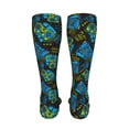 thumbnail image 6 of Rateoe Play Game print Women's Men's Novelty 20in Crew Socks Cotton Socks Knee High Socks for Walking,Running,Nurses,Pregnancy-One Size, 6 of 8
