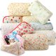 thumbnail image 1 of Bolsa de maquillaje Paterr acolchada de algodón con estampado floral, 10 unidades, para mujer, 1 of 9