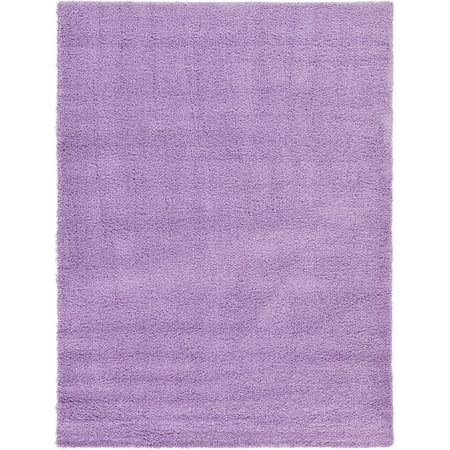 Unique Loom Solo Solid Shag Rug