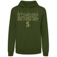thumbnail image 2 of Men's Levelwear  Green Seattle Mariners Podium Protect Pullover Hoodie, 2 of 3