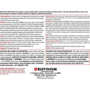 Rust-Oleum Matte Navy Water-Based Acrylic Milk Paint 1 qt (Pack of 2).