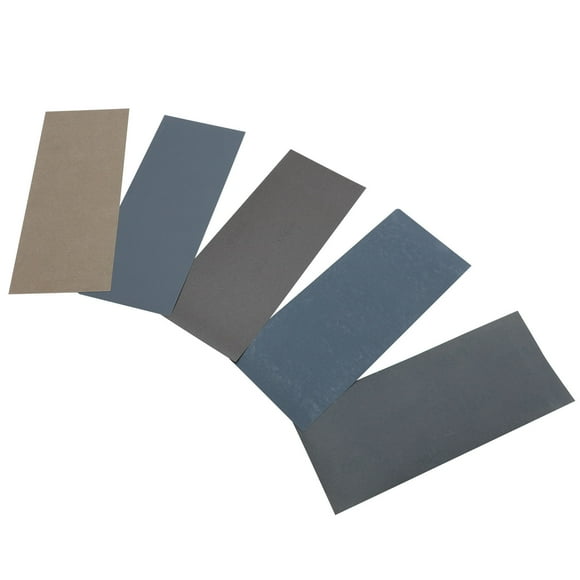 Homoyoyo 25Pcs Sandpaper Sheet Assorted Grit Sanding Paper Multi-Grit Wet Dry Sanding Metal Sanding Sheets