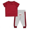 thumbnail image 2 of Infant Colosseum Crimson/Heather Gray Oklahoma Sooners Ka-Boot-It Jersey & Pants Set, 2 of 2
