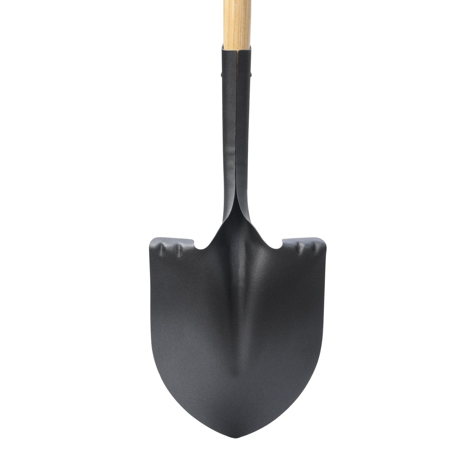 Expert Gardener Long Hardwood Handle Digging Shovel, Best for digging holes