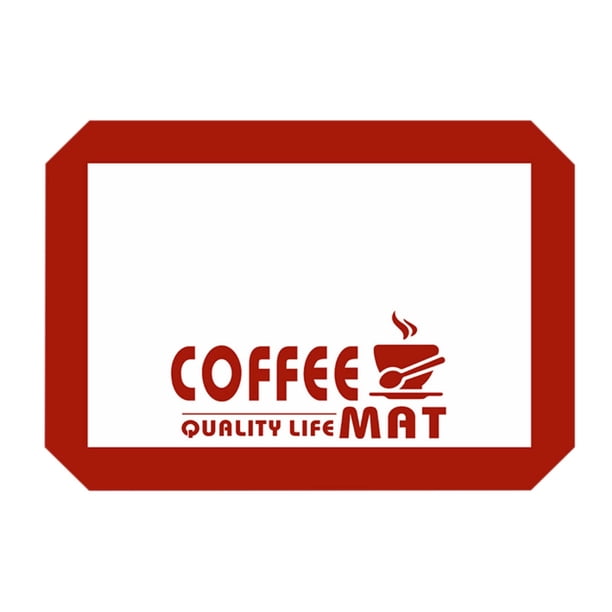 Tapete de Café de Goma Absorbente de Manchas, de Secado Rápido, para Encimeras de Cocina, Accesorios de Cafetería, Tapete para Secar Platos Debajo de La Cafetera.