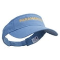 thumbnail image 4 of Paramedics Embroidered Pro Style Cotton Twill Washed Visor - Lt Blue OSFM, 4 of 5