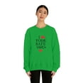 thumbnail image 2 of I tolerate You with My Heart Gift Love crewneck sweatshirt Free Shipping, 2 of 9