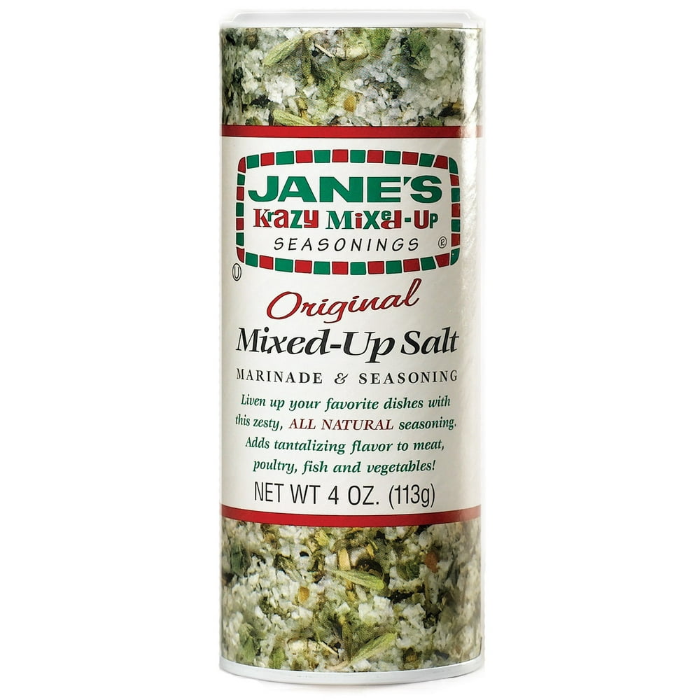 Jane's Krazy MixedUp Salt, Original, 4 Oz