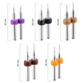 thumbnail image 3 of 20 Pcs Micro Drill Bit Set Micro Drill Bits Tungsten Steel PCB Print Circuit Board Flute CNC Router Bits Shank for Rough Stone Jewelry Punching Engraving (0.2-0.6 mm), 3 of 8