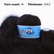 thumbnail image 5 of Wosthever Hilo de felpa largo tejido a mano, hilo ligero de ganchillo para mujer, cárdigan, bufanda, gorro, chal, calcetines, suministros de costura Artesanía No.11, 5 of 6