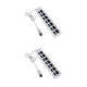 thumbnail image 1 of Advancent Hub USB Multi puerto USB 4/7 puertos Hub USB de alta velocidad Hab con interruptor de encendido/apagado divisor USB para PC accesorios de blanco 7 USB 2piezas Advancent CBP033151, 1 of 5