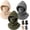 3pcs-1, variant on Fleece Double‑Layer Integrated Hat, One Piece Flannel Warm Mask Hat | 3-in-1 Winter Hat, Winter Fleece Balaclava Hood – 3-in-1 Face & Neck Gaiter, Windproof Balaclava for Hiking Cycling Outdoor