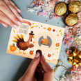 thumbnail image 3 of 48PCS Turkey Scratch Off Cards, Thanksgiving Scratch Off Cards, for Happy Turkey Day Game, 3 of 5