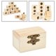 thumbnail image 5 of Pequeña caja de madera joyero caja de embalaje de madera pintado a mano hágalo usted mismo, 5 of 8
