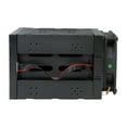 thumbnail image 3 of Rosewill 3 x 5.25-Inch to 4 x 3.5-Inch Hot-swap SATAIII/SAS Hard Disk Drive Cage - Black (RSV-SATA-Cage-34), 3 of 9