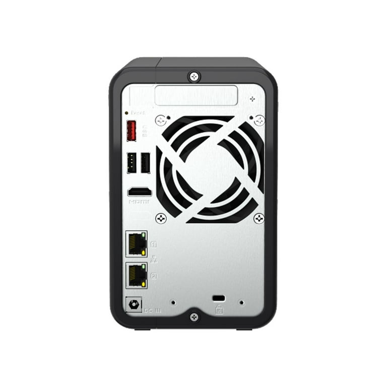 QNAP TS-264 2-Bay NAS, Intel 4C/4T Processor, 8GB DDR4 RAM