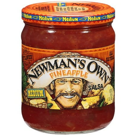 Own Salsa - (2 Pack) Newman's Own: Pineapple Medium Salsa, 16 Oz