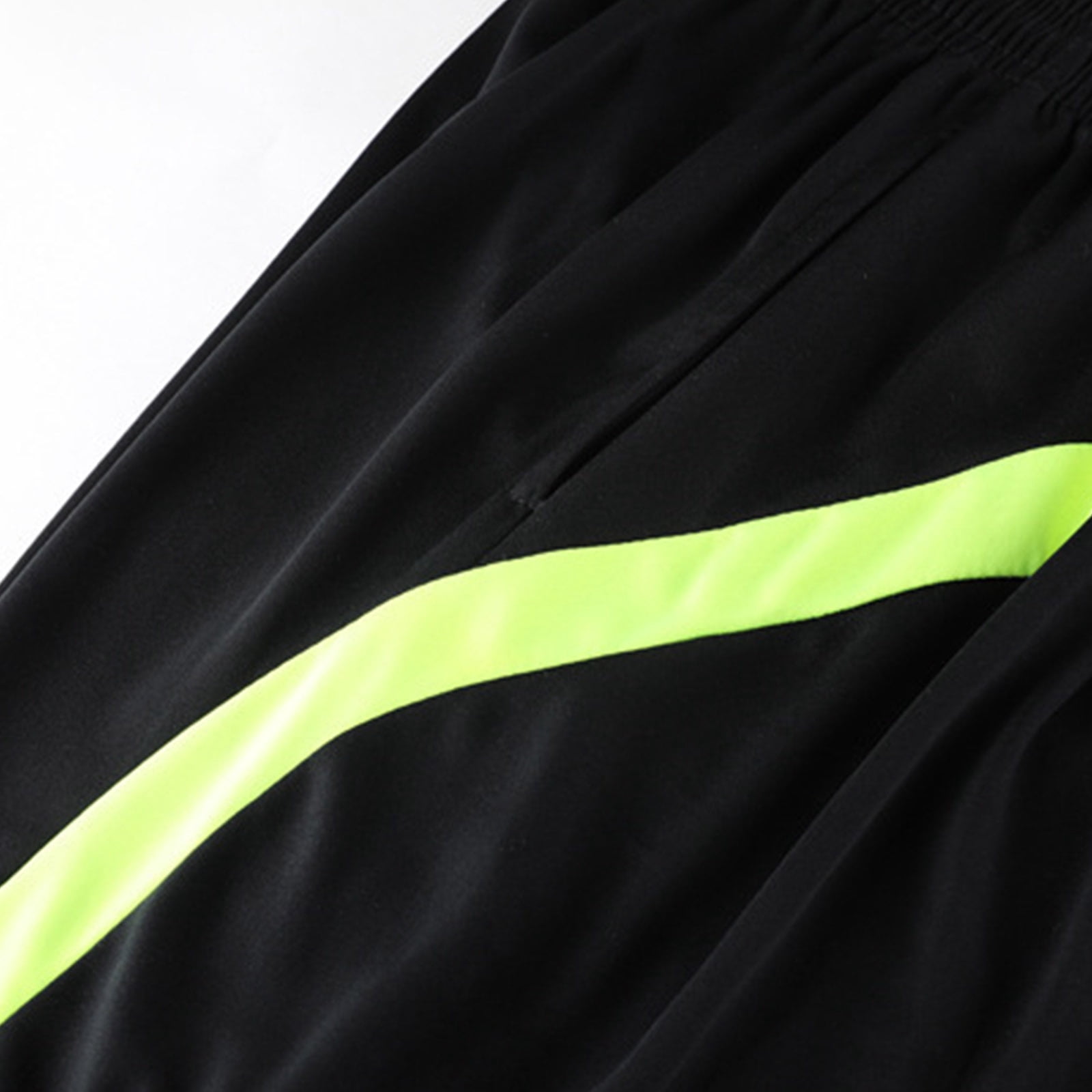 Doomiva Mens Football Referee Uniform Soccer Ref Jersey Official Shirts Umpire T Shirt and Athletic Black XL