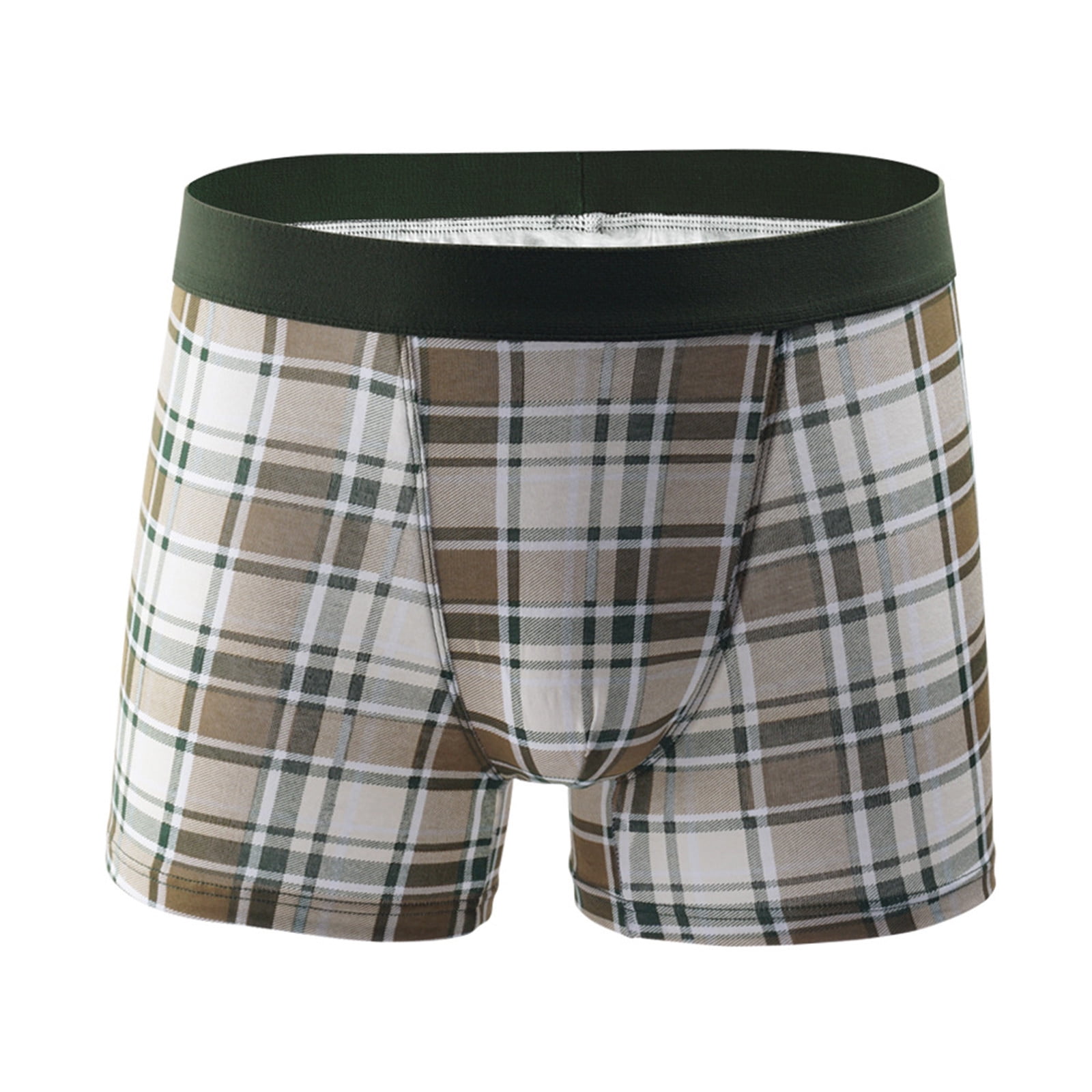 Penkiiy Men's Underwear Cotton Large Size Fit Men's Boxer