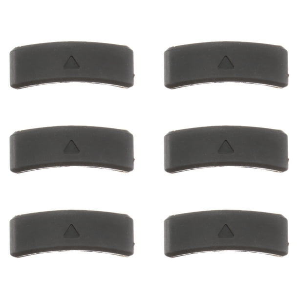 EeaseMX 6 anillos de sujeción de silicona para correa de reloj compatibles con Garmin Forerunner