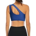 thumbnail image 6 of SHCKE Women Sexy One Shoulder Cut Out Sports Bra Workout Tops Yoga Activewear Medium Support for Gym Fitness, 6 of 6