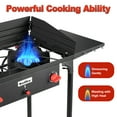 thumbnail image 4 of Bestfire 2 Burner Propane Gas Camping Stoves, 4 of 7